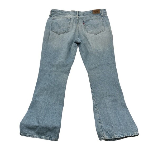 Levis Women's Jeans 15M* 518 Super Low Bootcut  Faded Cotton Western - Picture 3 of 11